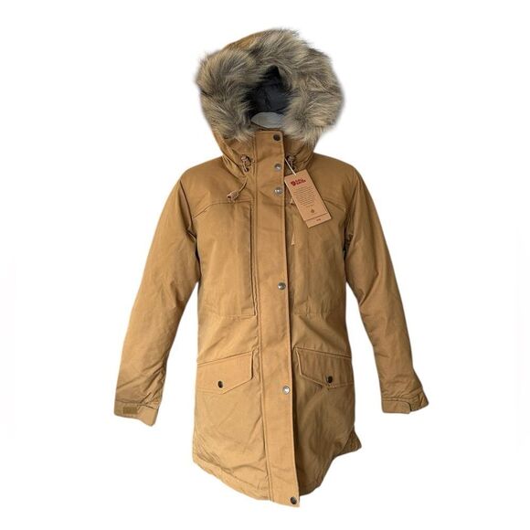 Fjallraven Singi Down Jacket Buckwheat Brown M NWT - Picture 1 of 10